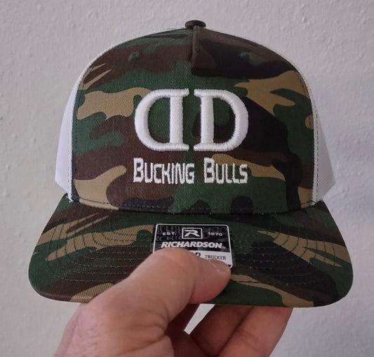 DD Camo Hat W/ 3D Logo